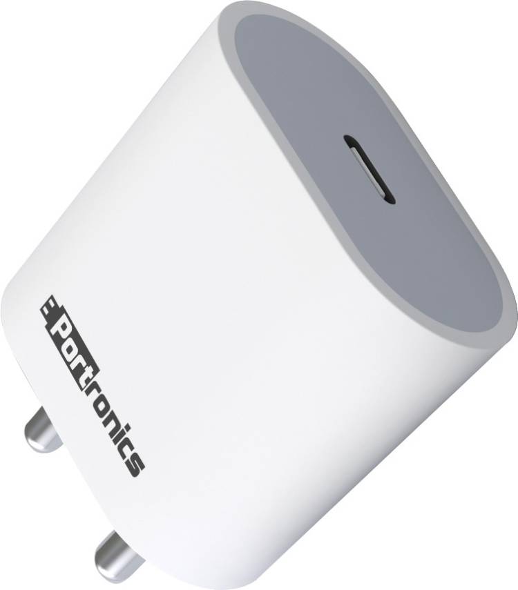 Portronics Adapto 20 POR-1238 20 W 3 A Mobile Charger