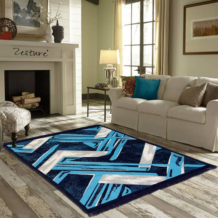 Flipkart SmartBuy Multicolor Chenille, Polypropylene Area Rug