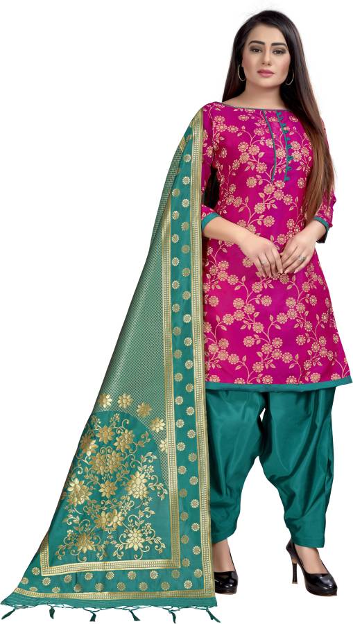 Jacquard Woven Salwar Suit Material Price in India
