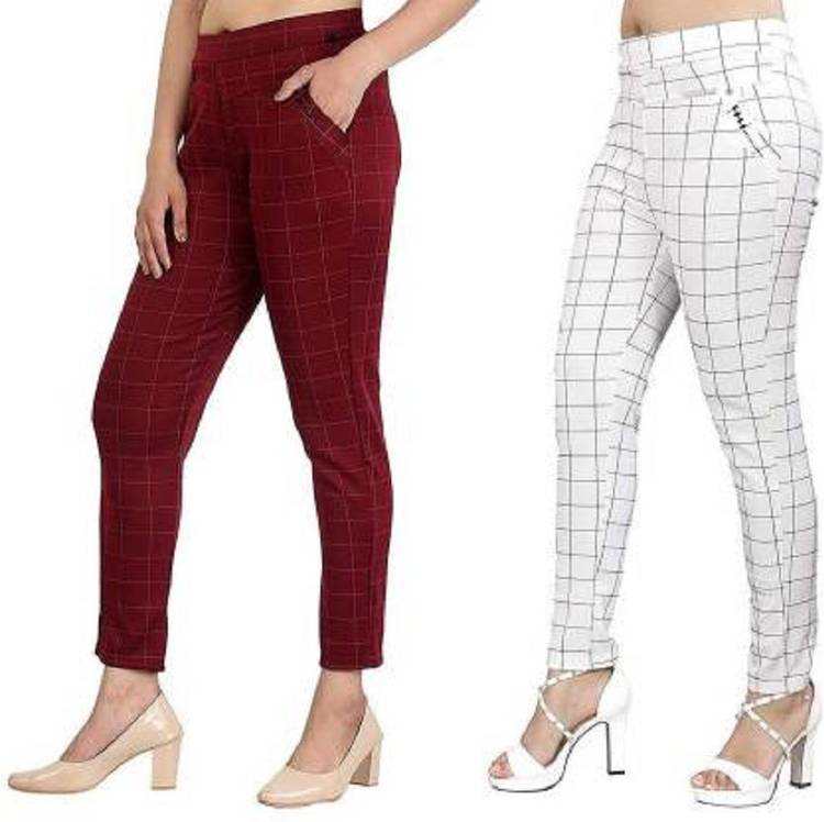 Eliq Maroon Jegging