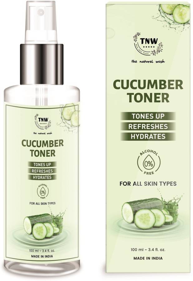 TNW - The Natural Wash Cucumber Toner, Tones up, Refreshes ,Hydrates for all skin Types Men & Women Price in India