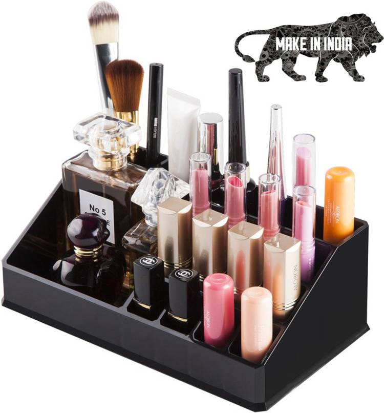 inovera 16 Compartment Cosmetic Makeup Lipstick Storage Organizer Box cosmetic makeup organiser Vanity Box Price in India