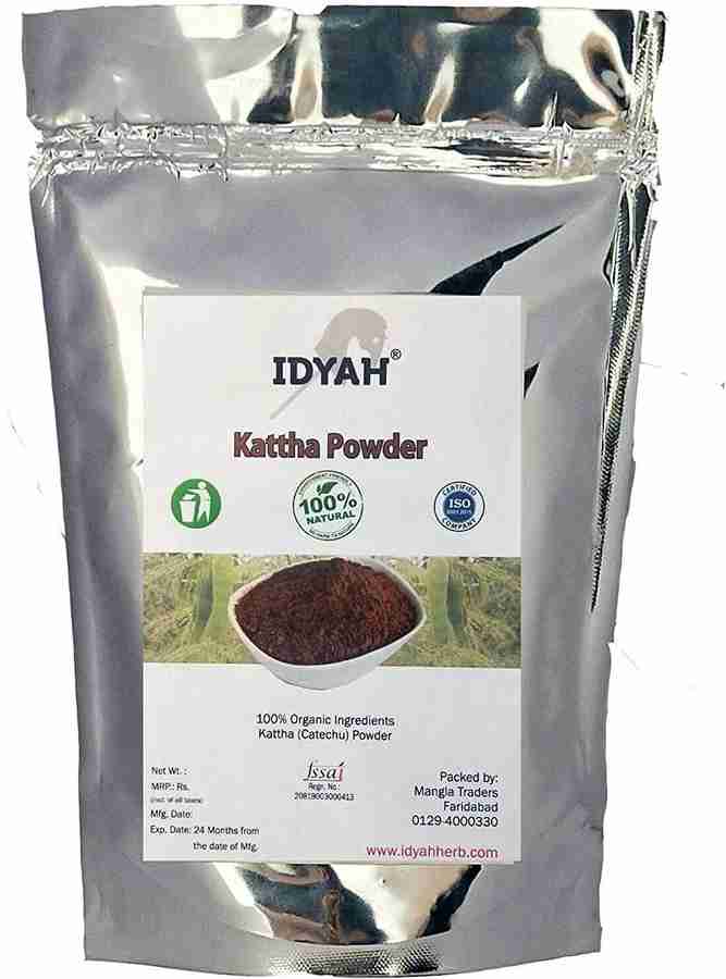 Idyah 100 Natural Organically Cultivated Katha Powder 250 Gram idyah-100-natural-organically-cultivated-katha-powder-250-gram