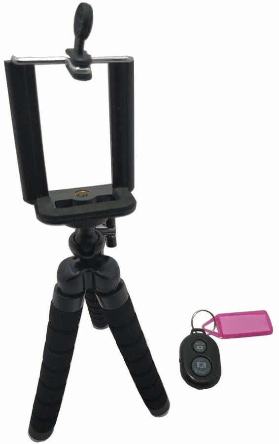 Medhavi Enterprise Tripod with Mobile Attachment for DSLR, Action Cameras & Smartphones Tripod