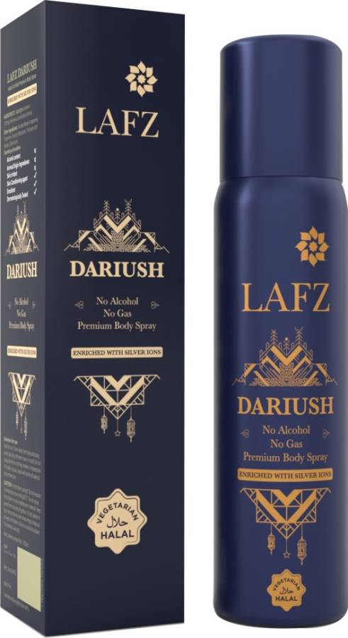 LAFZ Dariush No Alcohol No Gas Premium Body Spray  -  For Men