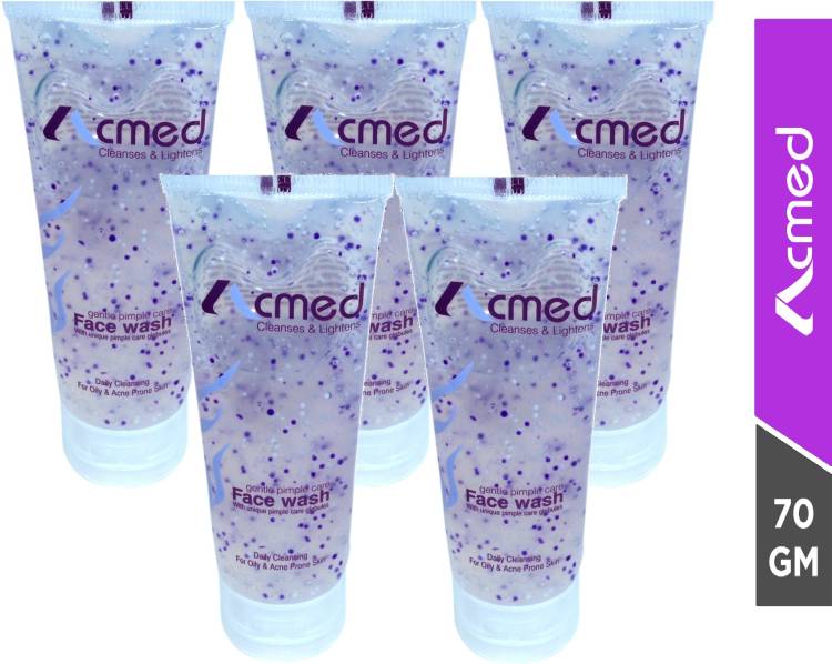 acmed Pimple Care  for Acne Prone Skin : Pack of 05 Face Wash Price in India