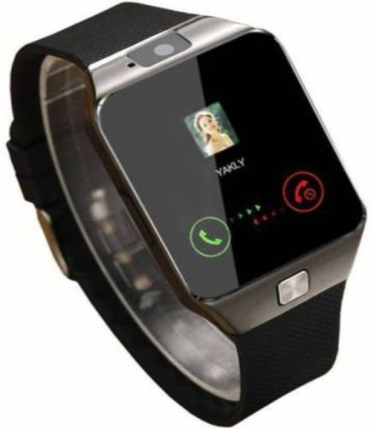 TECHMAZE DZ09 Bluetooth 4G Support Calling Camera Smartwatch sim support T5 Smartwatch Price in India
