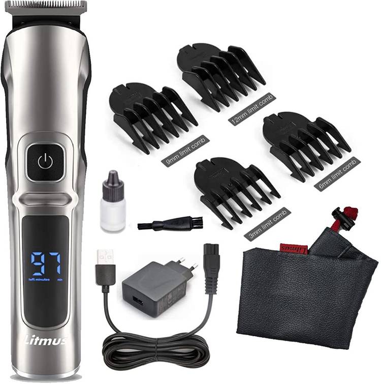 Litmus STUBBLE PRO DT2200 (WATERPROOF)  Runtime: 100 min Trimmer for Men