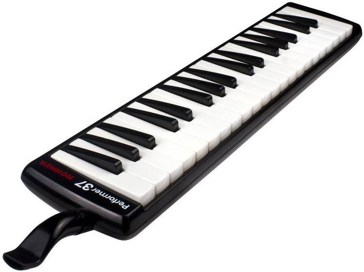 CrazyBuy Accordions Performer 37 Key Melodica - Black, USA