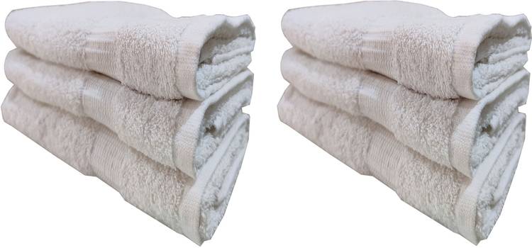 LAUGHTER COLOURS Cotton 500 GSM Hand, Bath, Sport, Face Towel Set