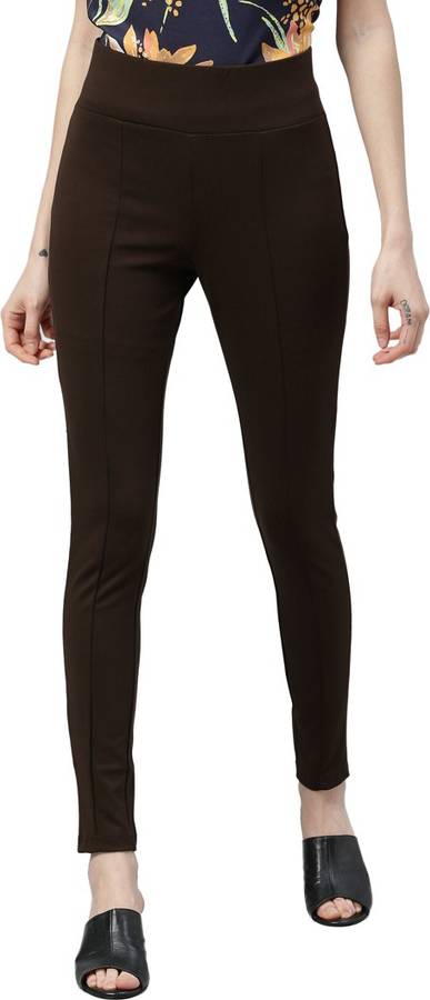 PARK AVENUE Brown Jegging