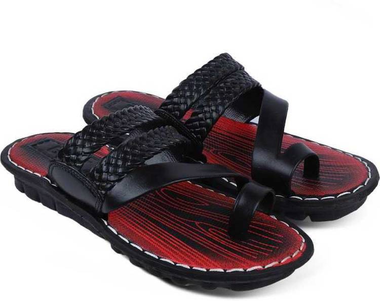 Men Red Casual Sandal