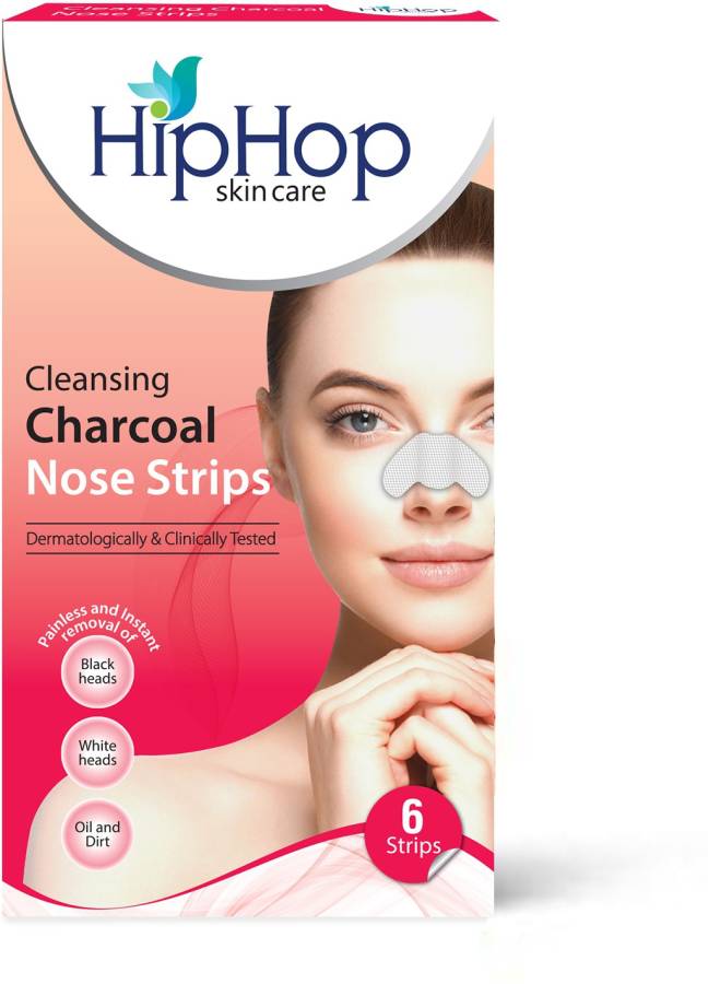 Hip Hop Skin Care Charcoal Blackhead Remover Nose Strips Price in India