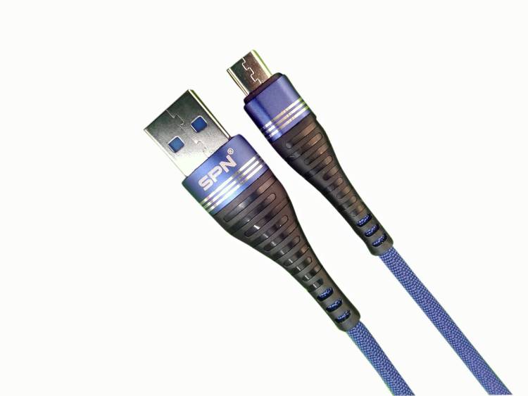 SPN Fast Charging Cable Data Transfer Fast Cable 1 m Micro USB Cable Compatible with ALL MOBILE DEVICES 1 m Micro USB Cable