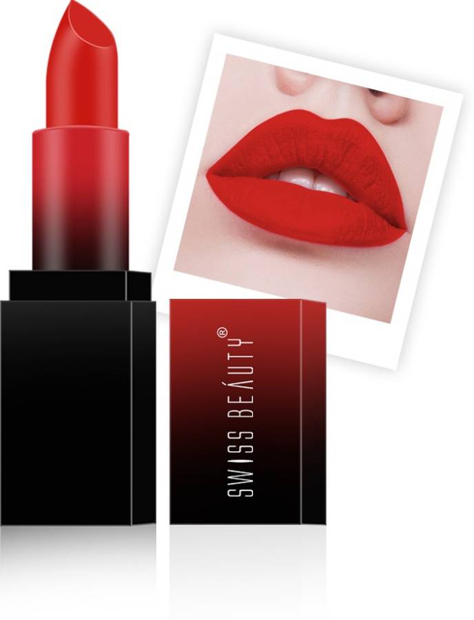 SWISS BEAUTY HD Matte Lipstick (SB-212-02) Price in India