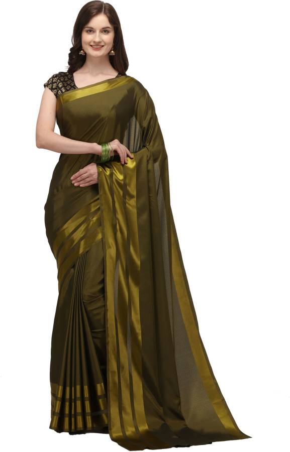 Solid Fashion Art Silk Saree Price in India