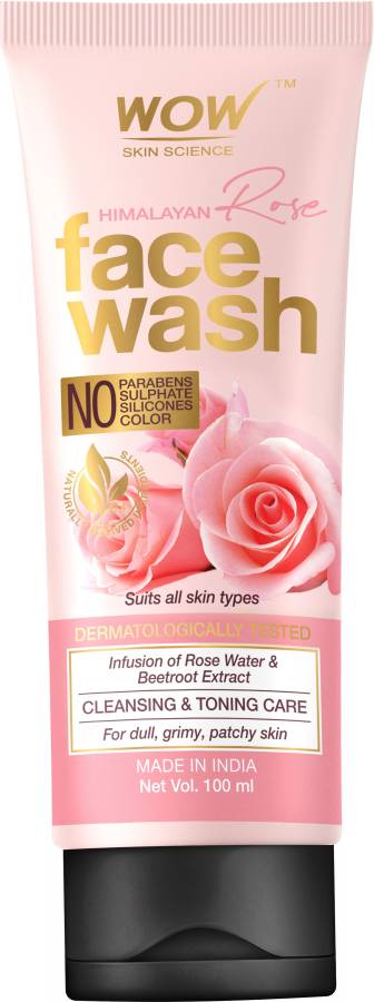 WOW SKIN SCIENCE Himalayan Rose  For Cleansing/Dullness Face Wash Price in India