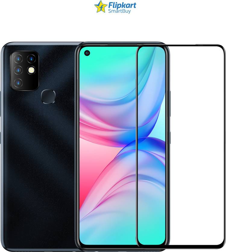 Flipkart SmartBuy Edge To Edge Tempered Glass for Infinix Hot 10