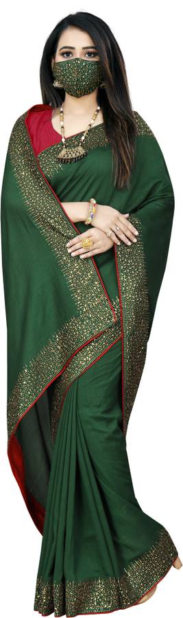 Self Design Chanderi Vichitra Saree