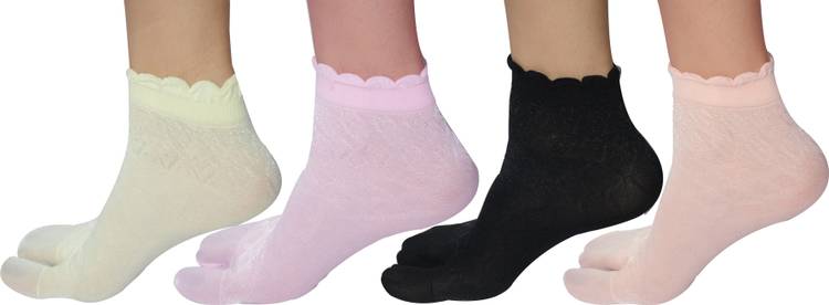 Women Self Design Ankle Length