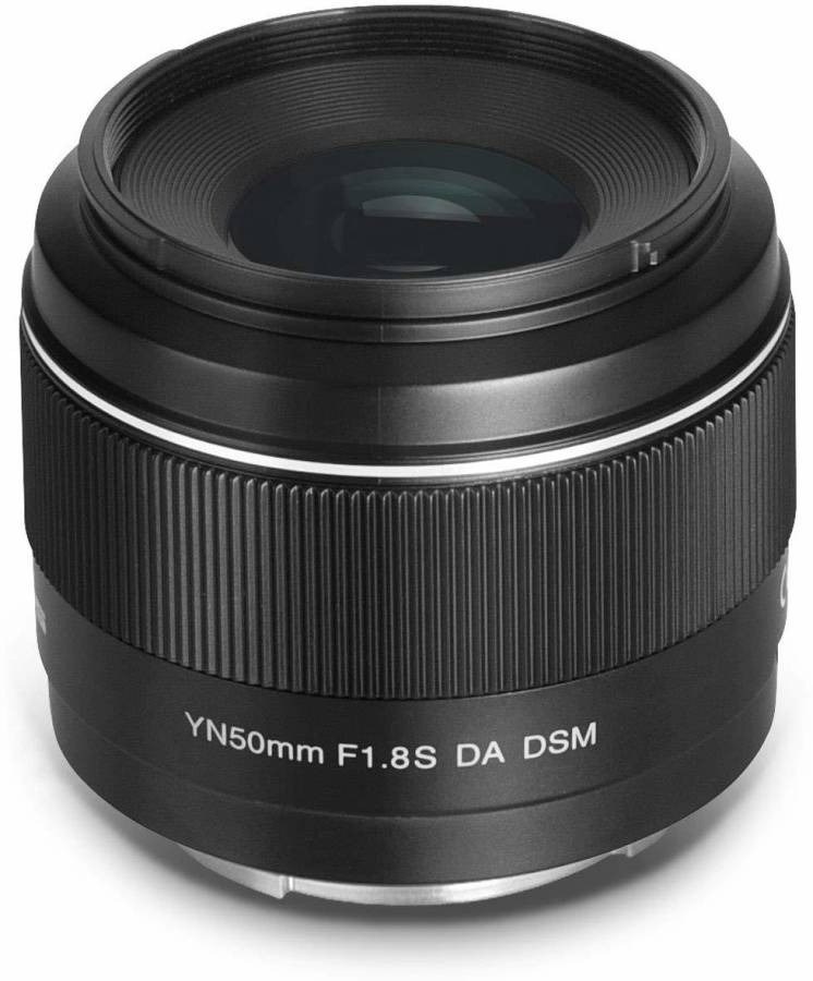 Yongnuo YN50mm F1.8S  50mm F1.8 Larege Aperture APS-C Standard Prime E-Mount Auto Manual Focus AF MF USB for Sony Cameras  Lens