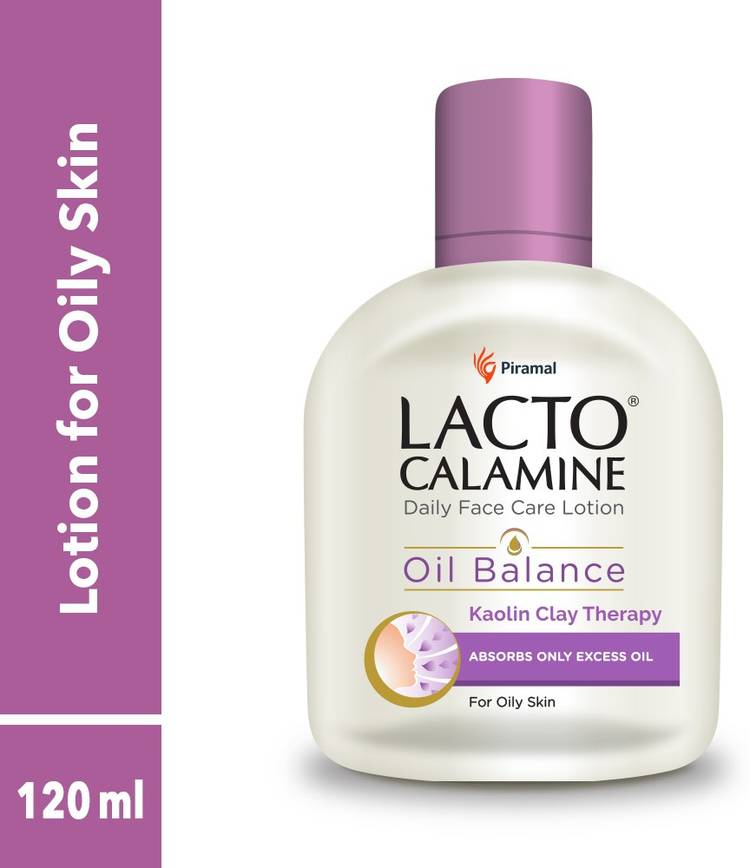 Lacto Calamine Daily Face care Lotion for Oil Balance - Oily Skin, Retain Moisture, Absorb excess Oil & Helps prevent Pimples, acne & dark spots