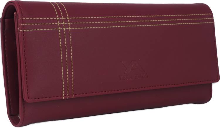 Casual, Party, Formal, Sports Maroon  Clutch Price in India