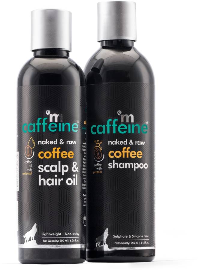 MCaffeine Must-have Coffee Hair Care Kit for Hair Fall Control & Hair Growth  - Set of Shampoo and Hair Oil Price in India, Full Specifications & Offers  