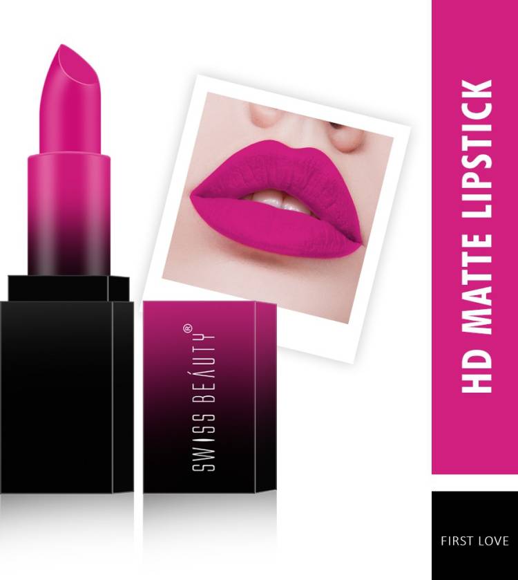 SWISS BEAUTY HD Matte Lipstick (SB-212-13) Price in India