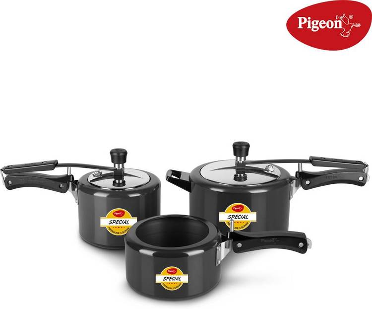 Pigeon Special Combi 2 L, 3 L, 5 L Induction Bottom Pressure Cooker