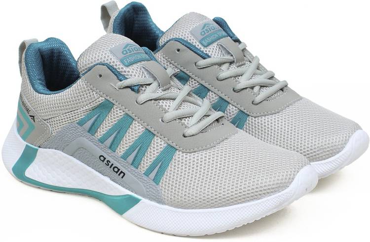 Bouncer-01 Running shoes for boys | sports shoes for men | Latest Stylish Casual sneakers for men | Lace up lightweight turquoise shoes for running, walking, gym, trekking, hiking & party Running Shoes For Men