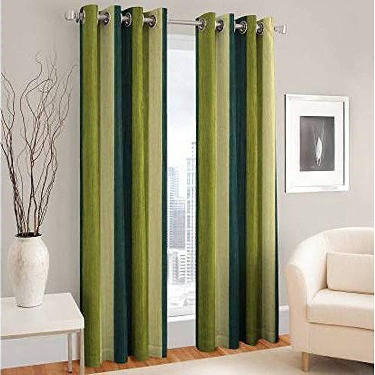 GDR 270 cm (9 ft) Polyester Long Door Curtain (Pack Of 2)