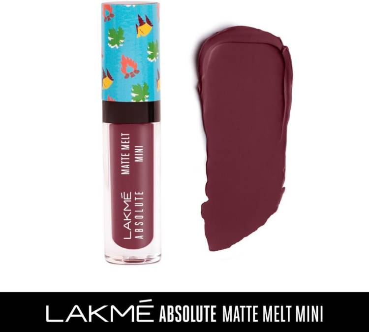 Lakmé Absolute Matte Melt Mini Liquid Lip Colour Price in India