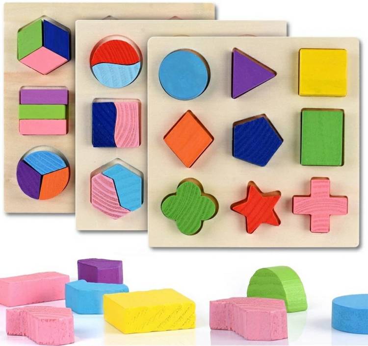 Univocean Geometry Matching Leaning Puzzles Building Blocks