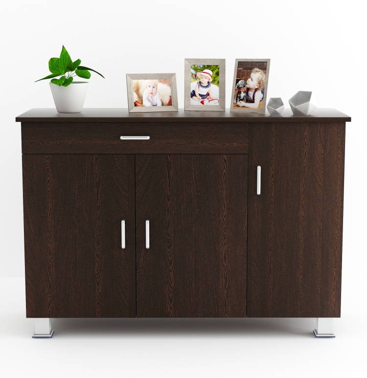 BLUEWUD Kaspen Engineered Wood Free Standing Cabinet