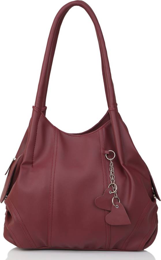 Maroon Women Hand-held Bag - Extra Spacious Price in India