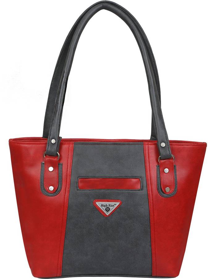 Women Red, Grey Shoulder Bag