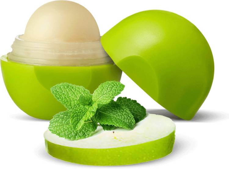 Organic Harvest Green Apple Flavour Non Colored Lip Balm Enriched With Peppermint Oil & Vitamin E, For Dark Lips to Lighten, Lip Care for Dry & Chapped Lips, 100% Organic, Paraben & Sulphate Free For Girls & Women Green Apple Price in India