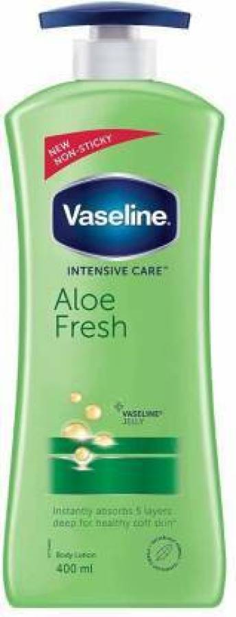Vaseline Intensive Care Aloe Fresh Body Lotion, with Aloe Extract 400 ML Price in India