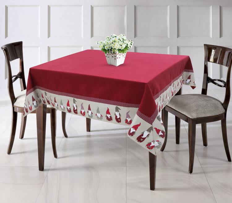 Flipkart SmartBuy Self Design 2 Seater Table Cover