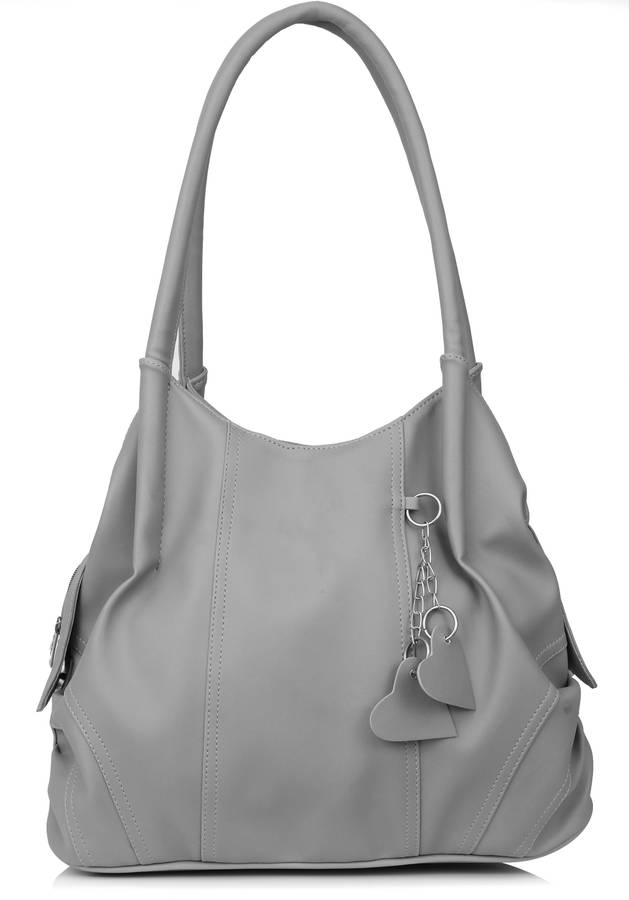 WOMEN GREY Shoulder Bag (Hand Bag) (Vanity Bag) Women Grey Shoulder Bag - Extra Spacious