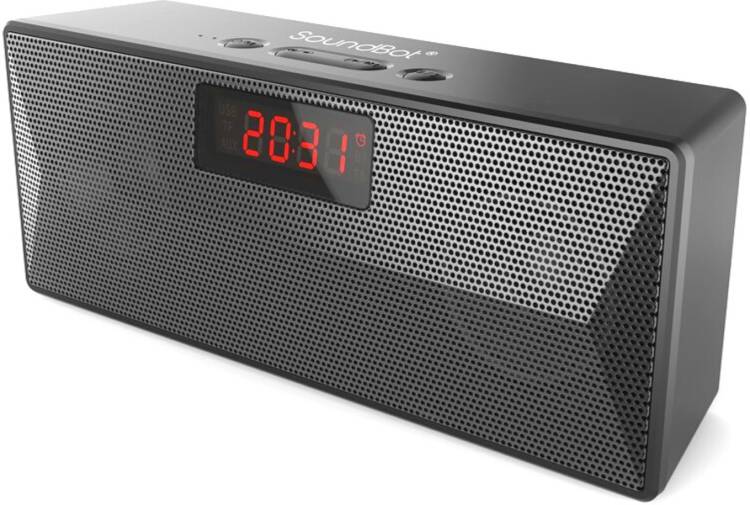 SoundBot SB1023 Bluetooth FM Radio Alarm Clock 8 W Bluetooth Speaker