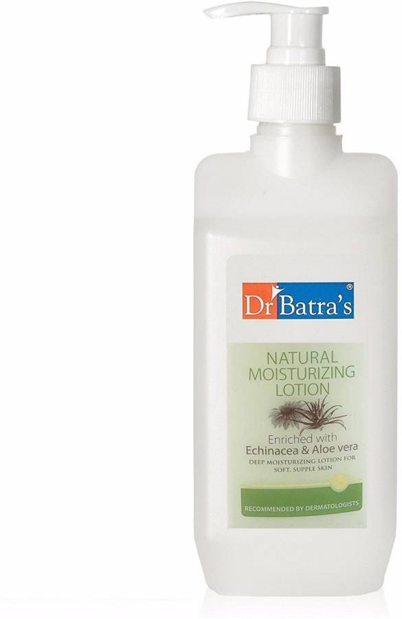 Dr. Batra's Natural Moisturizing Lotion Enriched With Echinacea & Aloe Vera Deep Moisturizing Lotion For Soft, Supple Skin Price in India
