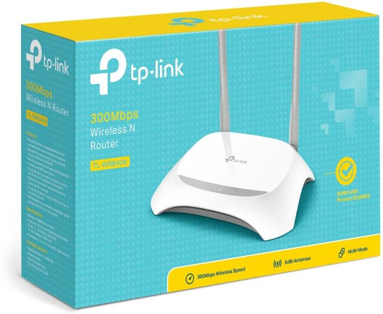 TP-Link TL-WR840N(EU) Ver:5.0/6.1/6.20 300 MbpsWi-FiRouter 300 Mbps Router