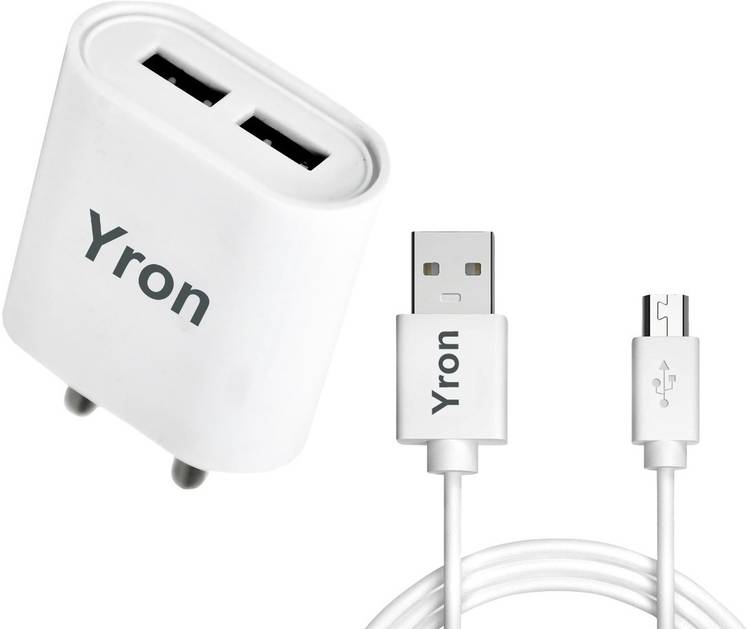 Yron Y-26 15 W 3.1 A Multiport Mobile Charger with Detachable Cable