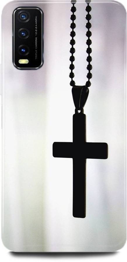 FIKORA Back Cover for ViVO Y20A, V2052, jesus,jesus,cross,cross,