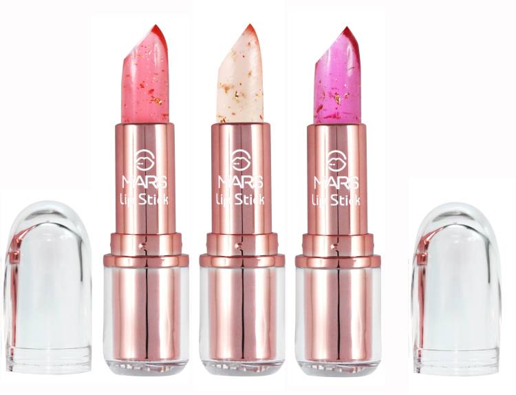 MARS Moisturizing Color Change to Pink Gel Lipstick Price in India