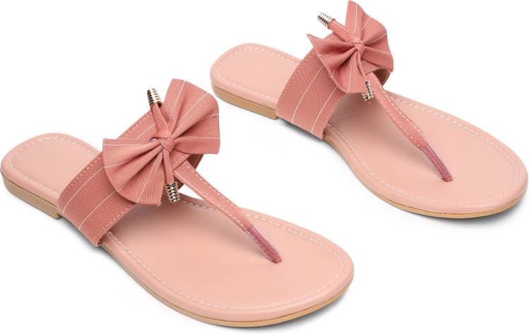 Shoestail Women Pink Flats Price in India