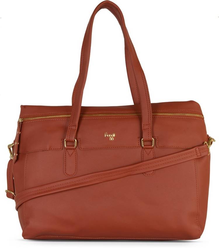Blendy Women Red Tote - Extra Spacious Price in India