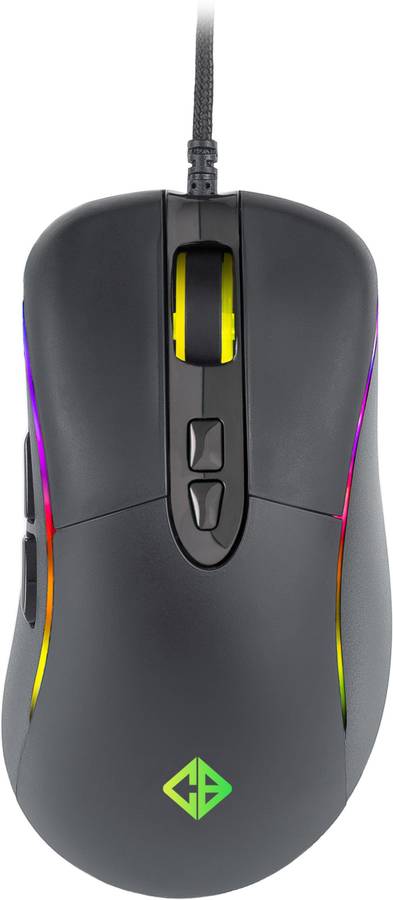 Cosmic Byte Alpha 5000DPI 7 Buttons, PMW3325 Sensor, Spectra RGB Wired Optical  Gaming Mouse